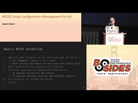 Image thumbnail for talk MOSE: Using Configuration Management for Evil