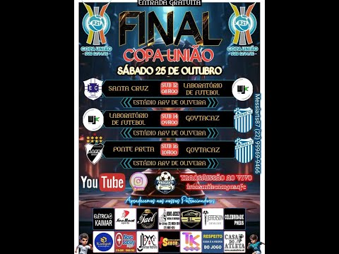 FINAL DA COPA UNIÃO SUB 12,14 E 16 (CAMPOS DOS GOYTACAZES - RJ)