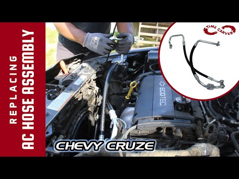 Replacing AC Hose Assembly Without Taking Bumper Off in 2015 Chevy Cruze Car