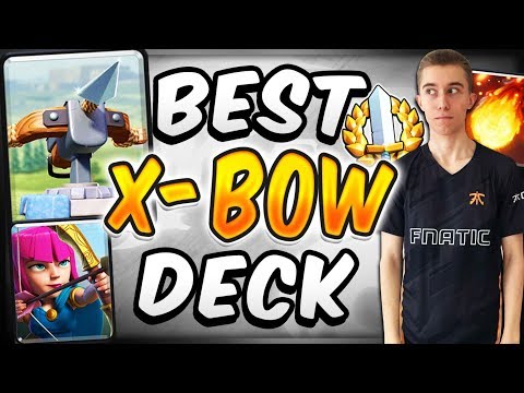 CLEAN DEFENSE! 2.9 ELIXIR CYCLE XBOW DECK EASILY BEATS GOLEM — Clash Royale