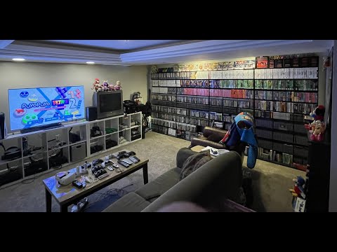 Game room tour 2024! Nintendo Atari Sega PlayStation and more