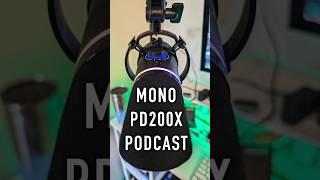 New microphone setup for videos and live content.