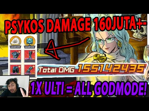 🔥🔥PSYKOS MILIK NoBoDyX TIADA LAWAN [BUILD DAMAGER ATACK 3.7JUTA] - ONE PUNCH MAN The Strongest