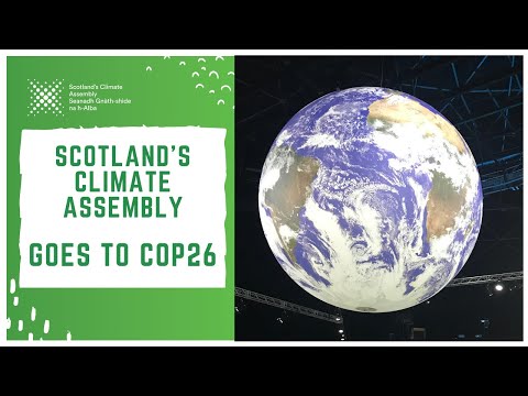 Assembly Members Go to COP26 | Scotland's Climate Assembly