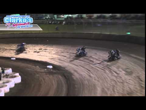 Formula 500's - Heat 2 - Twin City Challenge - Toowoomba Speedbowl - 20.04.14
