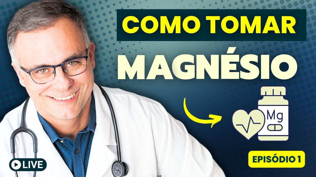COMO TOMAR: Magnésio