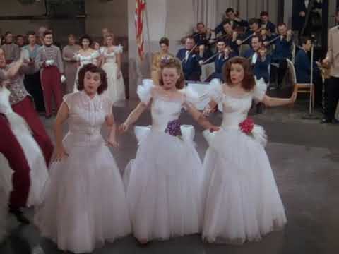 BEST FOOT FORWARD (1943) - "The Three Bs"