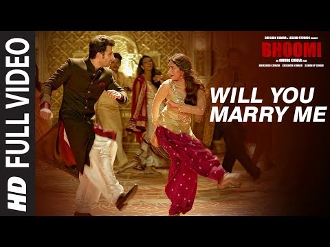 Will You Marry Me Full Video Song | Bhoomi |Aditi Rao Hydari, Sidhant | Sachin - Jigar |Divya&Jonita