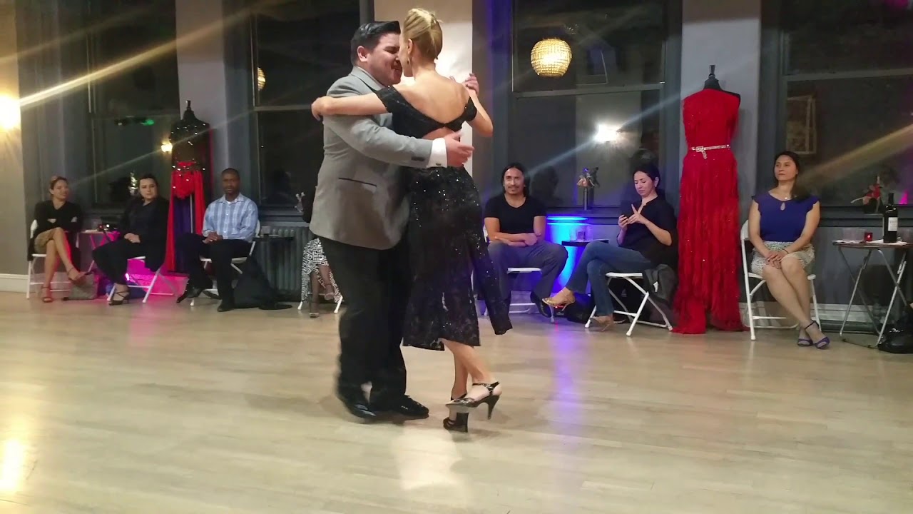 Video thumbnail for Argentine tango: Melisa Sacchi & Cristian Palomo - La Bicoca