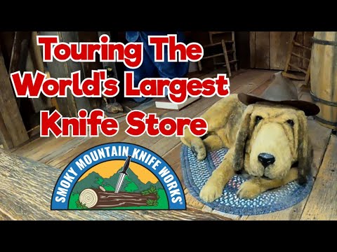 Smoky Mountain Knife Works | The WORLD'S LARGEST KNIFE STORE #smokies #smokymountains #sevierville