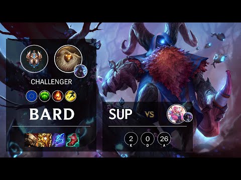 Bard Support vs Seraphine - EUW Challenger Patch 11.1