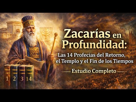 Zacarías: Las 14 Profecías del Retorno, el Templo y el Fin de los Tiempos | Estudio Completo