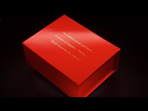 Flosstube 436 - The release date of All Creatures Great and Small - a treasury of samplers Volume II