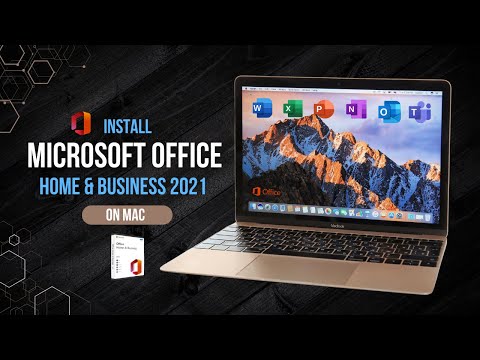 How to Install Microsoft Office Home & Business 2021 on Mac (Beginner Friendly!)