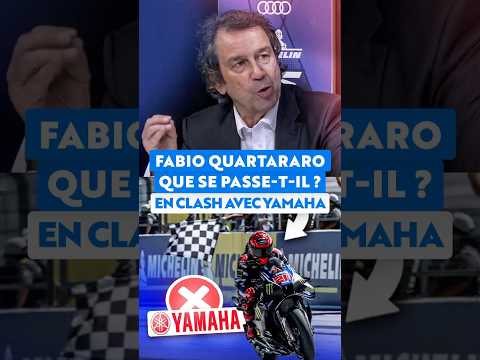 Fabio Quartararo en clash avec Yamaha ? Que se passe-t-il vraiment ? 🧨
