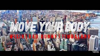Wisin  Move Your Body Audio Official  ft  Timbaland, Bad Bunny
