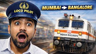 Mumbai to Bangalore 997 km Train Journey 🚆 | Indian Train Simulator Gameplay