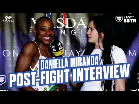 POST-FIGHT: The New WBC National Champion...Daniela Miranda - Masda Fight Night