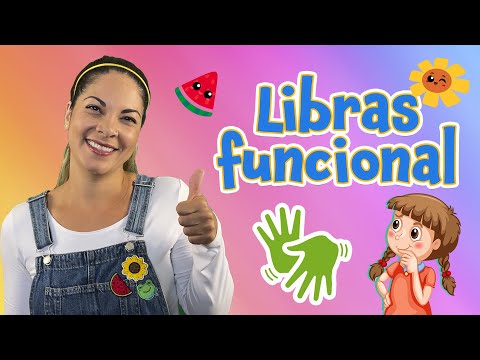 Libras para crianças/Sinais em Libras/Educação Infantil/Vídeo Educativo/Tia Jamille/Libras