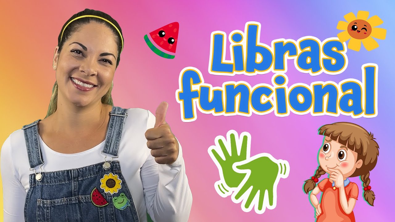 Libras para crianças/Sinais em Libras/Educação Infantil/Vídeo Educativo/Tia Jamille/Libras