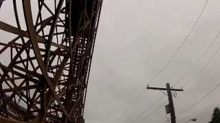 preview picture of video 'Wooden Roller Coaster @ Puyallup Fair'