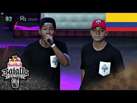 VALLES-T vs AIRON PUNCHLINE: Semifinal - Final Nacional Colombia 2018 ​