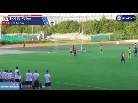 04.08.2016 SKN St. Pölten - FC Minsk - Highlight  (1. Halbzeit / 26:25) am 04.08.2016 19:46
