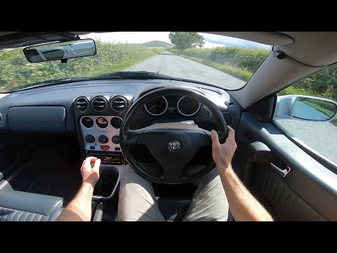 Get Behind The Wheel Of The 2001 Alfa Romeo GTV Coupe 2.0 Twin Spark Manual | POV Driving Video