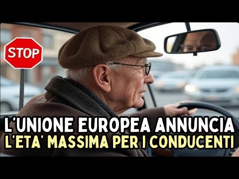 OVER 65 ALLA GUIDA? L’Unione Europea li vuole fuori strada: la nuova legge "VISION ZERO" fa paura!