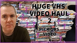 HUGE haul of VHS Video Tapes 2 - Pick ups Video!!