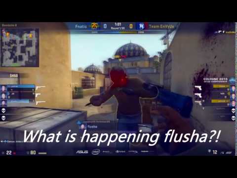 CS:GO - What is happening flusha?!