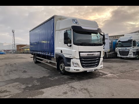 DAF CF 260 18T CURTAIN SIDE - FJ18NVF