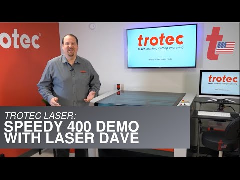 Speedy 400 Laser Engraving Machine