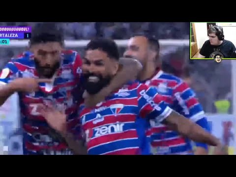 CASIMIRO REAGINDO GOLAÇO DO ROMARINHO - CASIMIRO REAGINDO GOL DO FORTALEZA