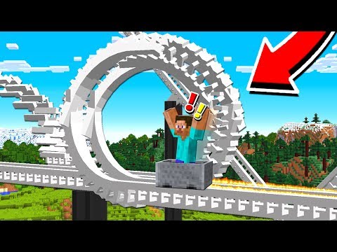 How to BUILD a PRO ROLLERCOASTER in MINECRAFT!