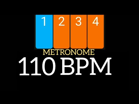 110 BPM - Metronome Visual Click