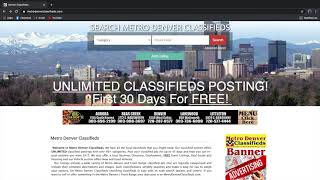 Metro Denver Classifieds