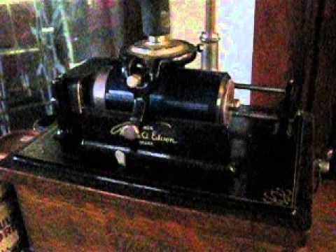 Edison Blue Ambrol #1769 "Turkey in the Straw"