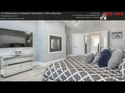 23 Observatory Crescent, Brampton | Ferro Payman