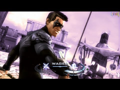 Injustice Gods Among Us Nightwing (Dick Grayson) All Unique Clash Quotes
