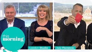 Tom Hanks Gives Eamonn The Red Card! | This Morning