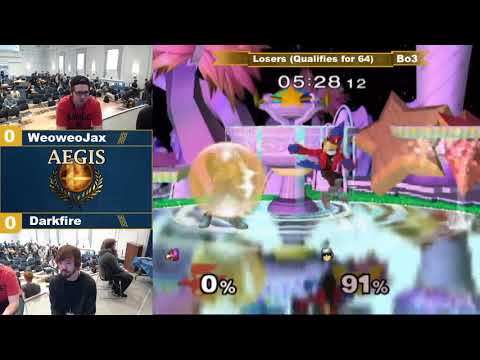 Aegis Melee Pools - Weo Weo Jax (C. Falcon) vs Darkfire (Falco)
