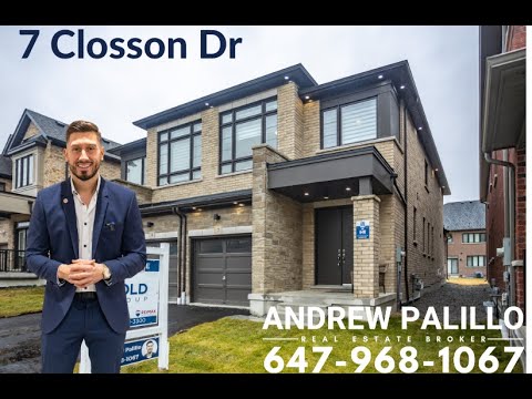 7 Closson Drive, Whitby  BOLD GROUP