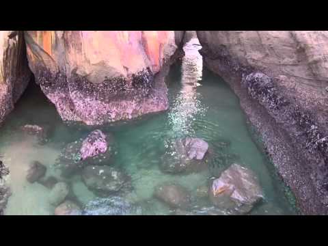 Flying over the Oregon coast.