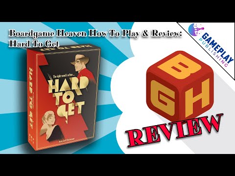 Boardgame Heaven How To Play & Review 210: Hard To Get (Gameplay Publishing)