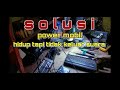 Solution For Car Power Not Producing Sound
