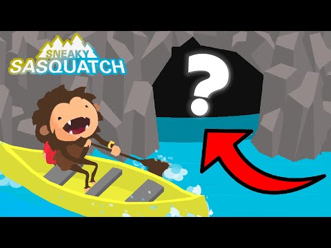 Exploring The SECRET Golf Course CAVE?! - Sneaky Sasquatch