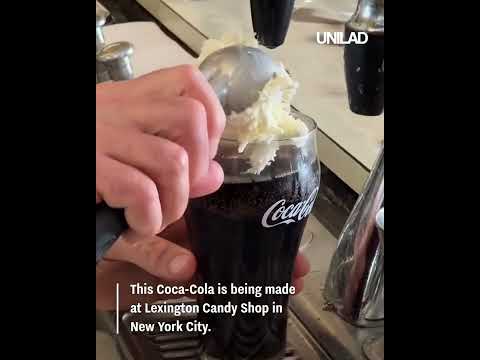 Traditionelle Coca-Cola recipie Lexinton candy Shop 97 years
