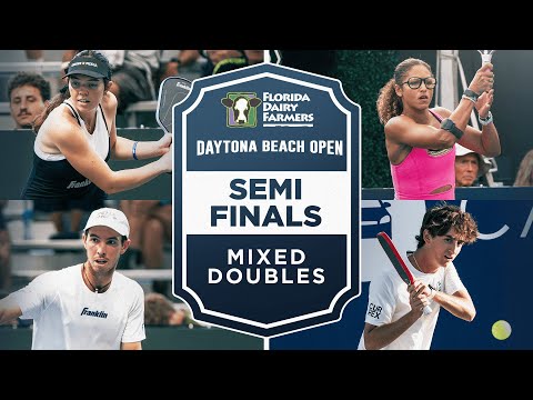 Johnson/Johnson vs Irvine/Tardio at the Florida Dairy Farmers Daytona Beach Open