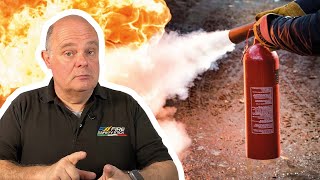 WATCH this before using a CO2 fire extinguisher!!!